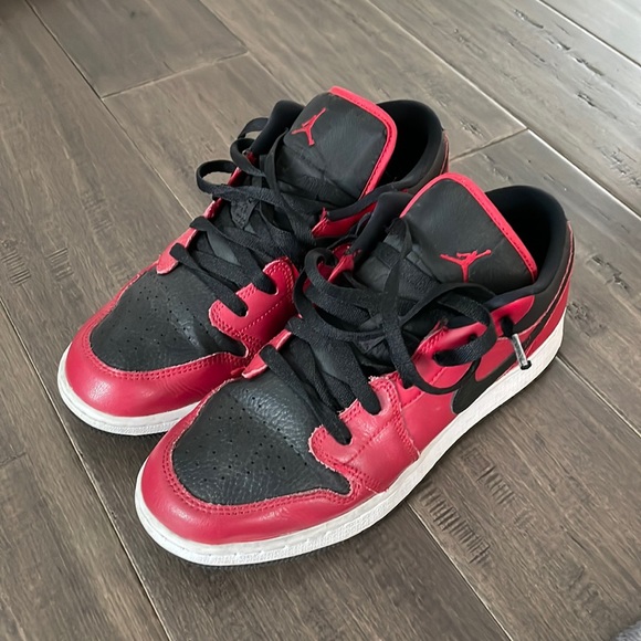 Nike Shoes Nike Jordan Boys Red Black Low Poshmark